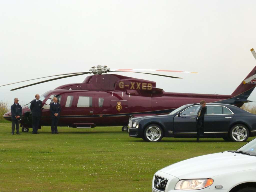 Prince Charles arrives